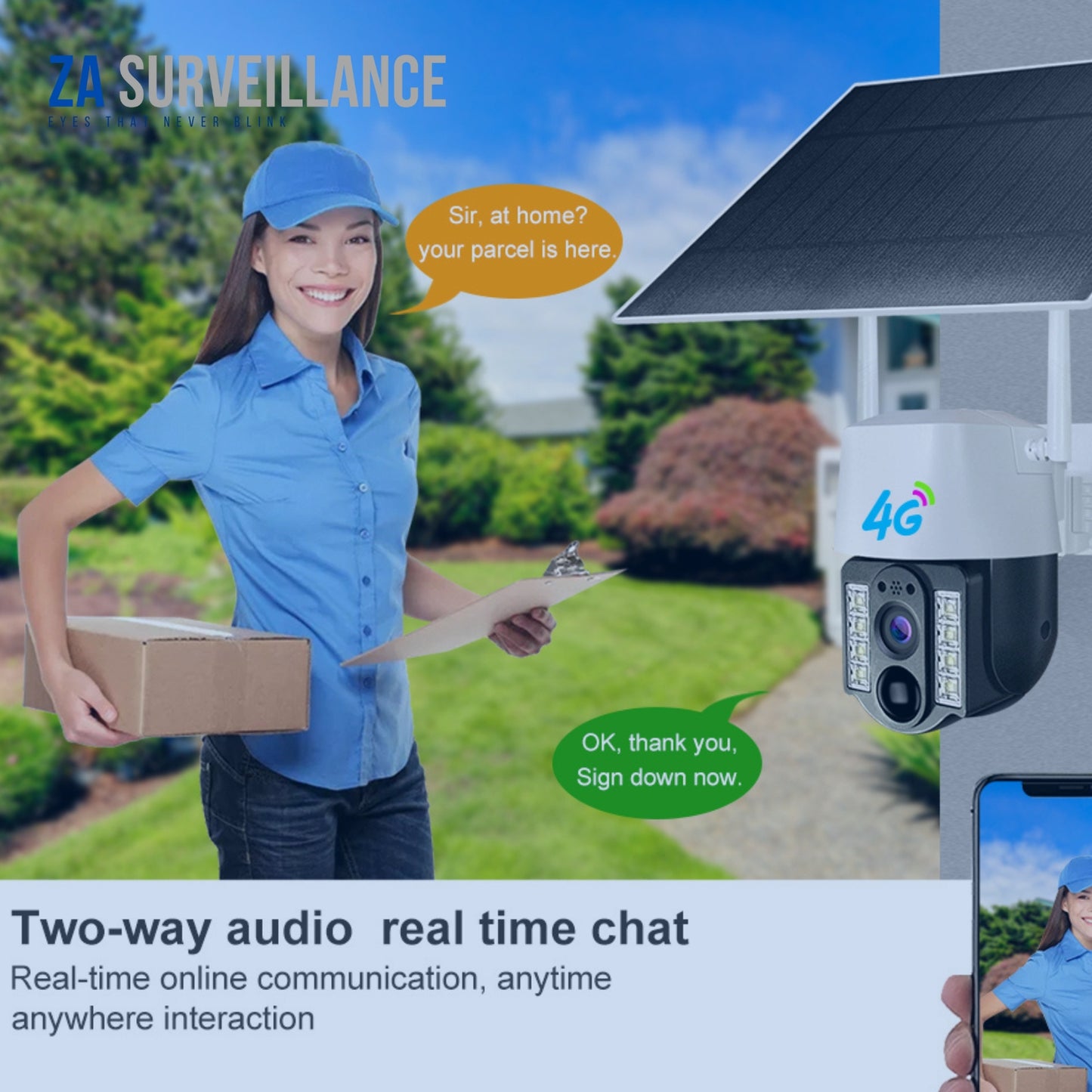 MotionEye Solar HD Security Camera System