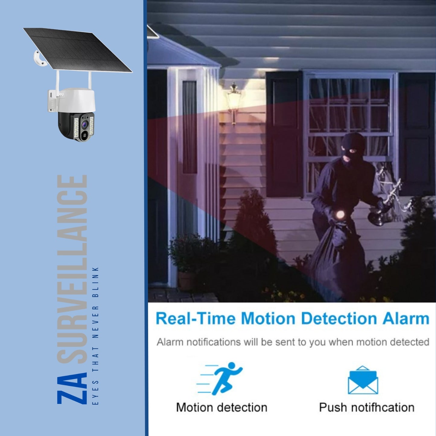 MotionEye Solar HD Security Camera System